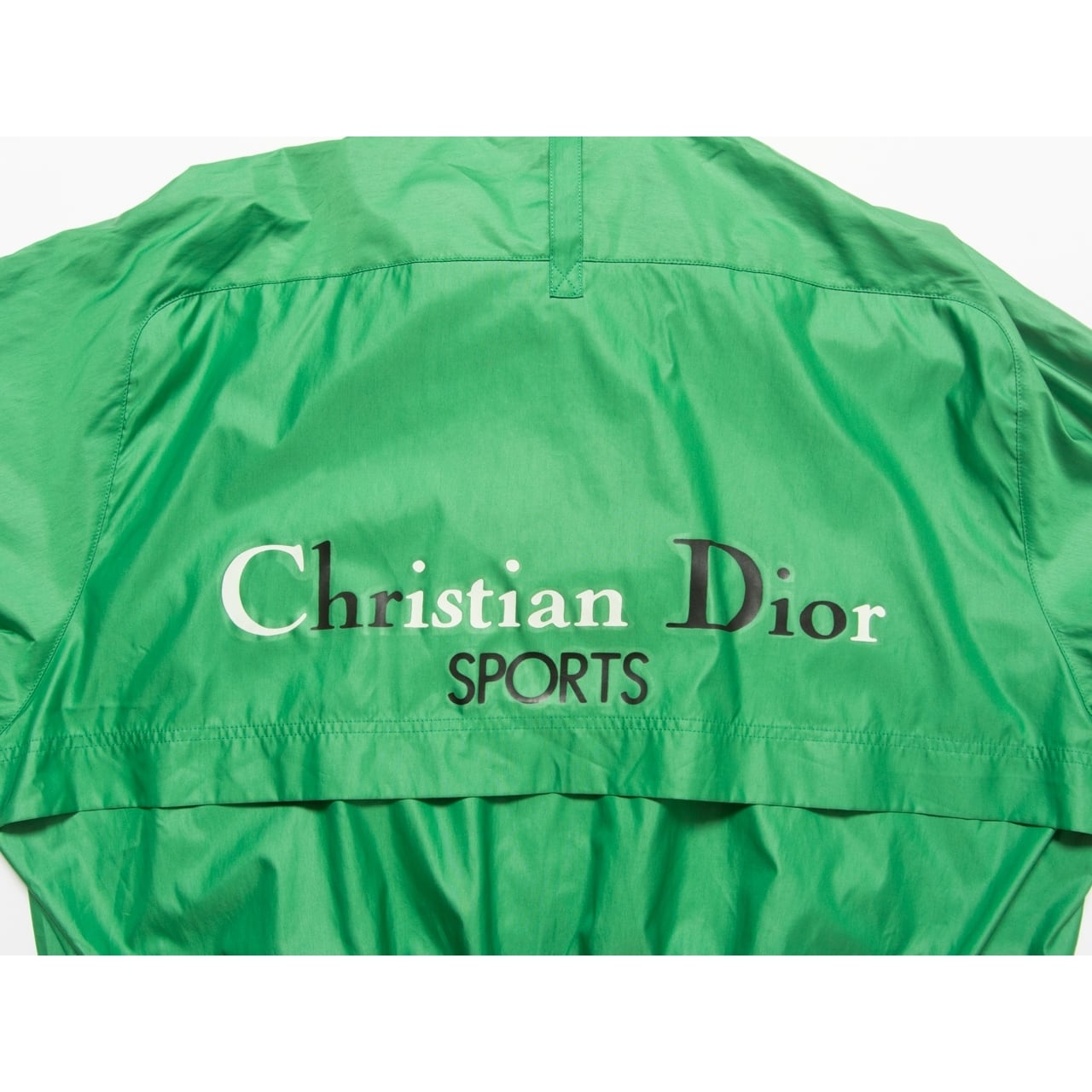 【希少】Christian Dior ロゴ ラウンドカラー ナイロンジャケット