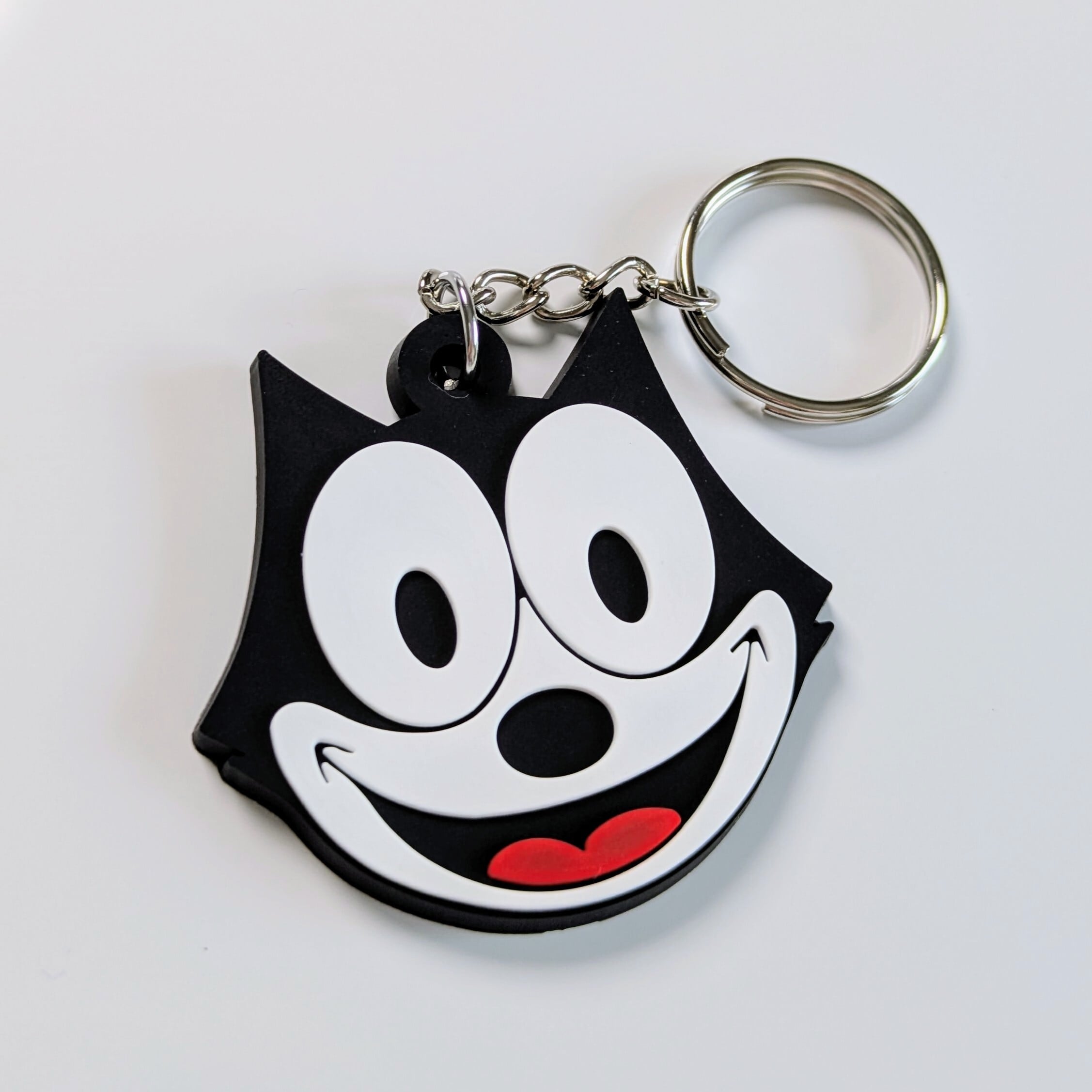 フィリックス・ザ・キャット、Felix the cat キーホルダー 送料無料! ☆ラバーキーホルダー☆ 【Felix the Cat