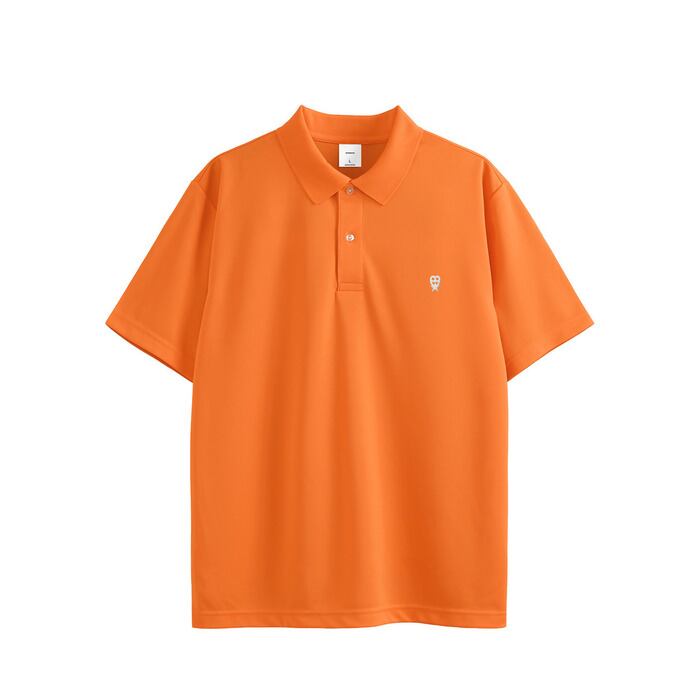 フレンチラコステ Lacoste ワンポイント 半袖 ポロシャツ マスタード