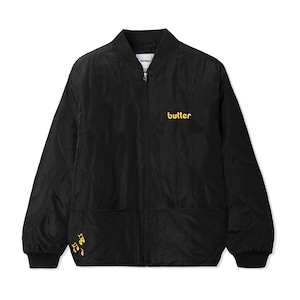 BUTTER GOODS NOISE POLLUTION QUILTED WORK JACKET BLACK