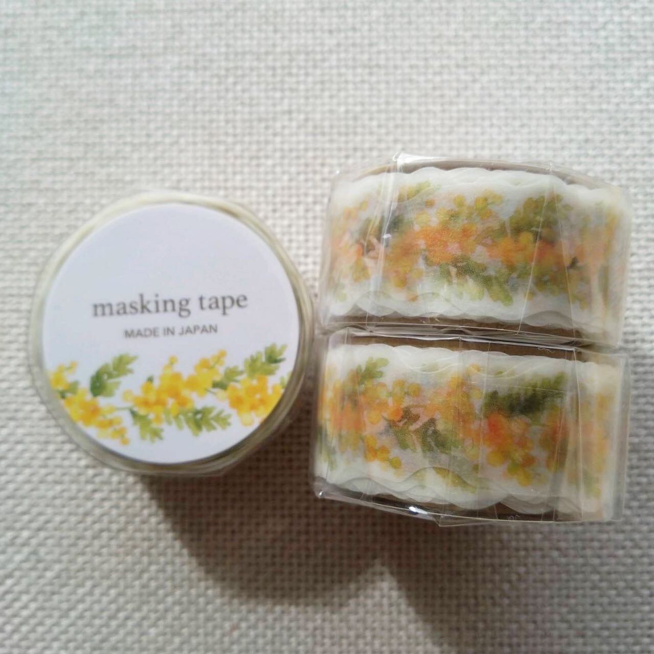 MIND WAVE ミモザ 95339 ダイカット 18mmマステ MW01