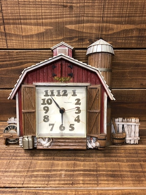 BURWOOD WALL CLOCK「BARN」壁掛け時計 納屋