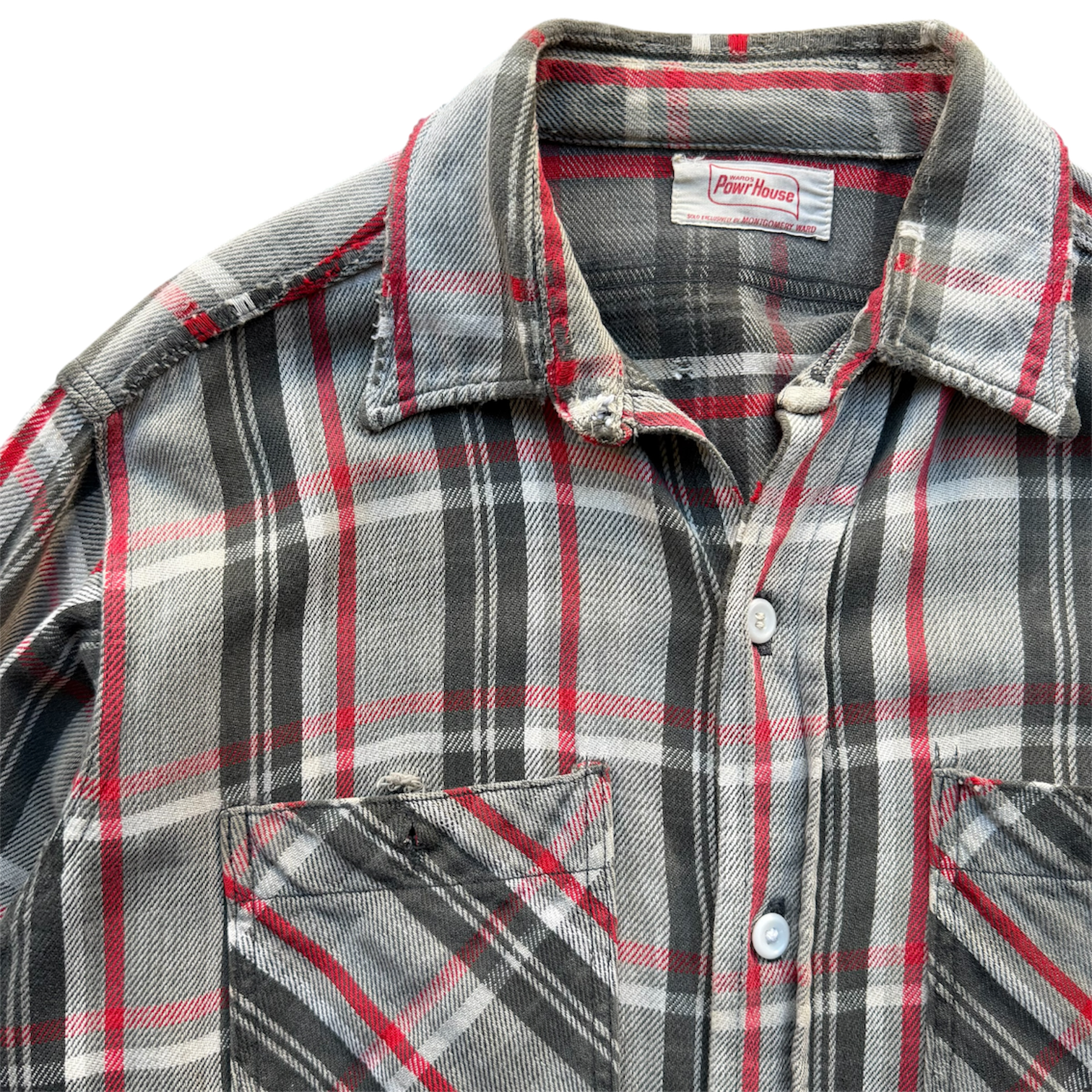 60s POWR HOUSE Flannel Shirt