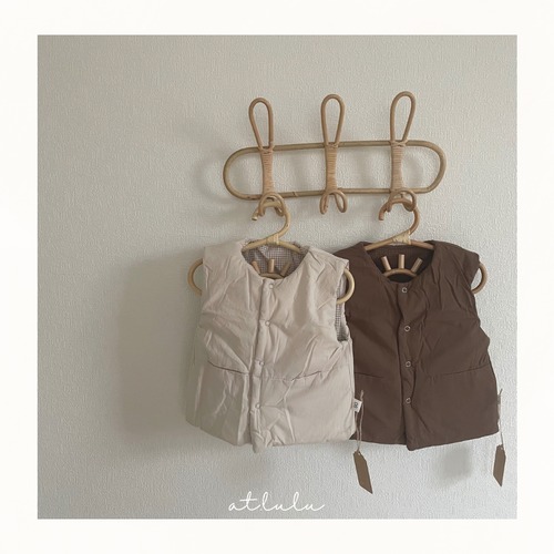 [at.lulu] ◾︎ reversible mocomoco jacket (在庫限り､販売終了)