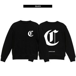 CODENAME by demily「"OLD ENGLISH" Crew Black/Ash Gray」