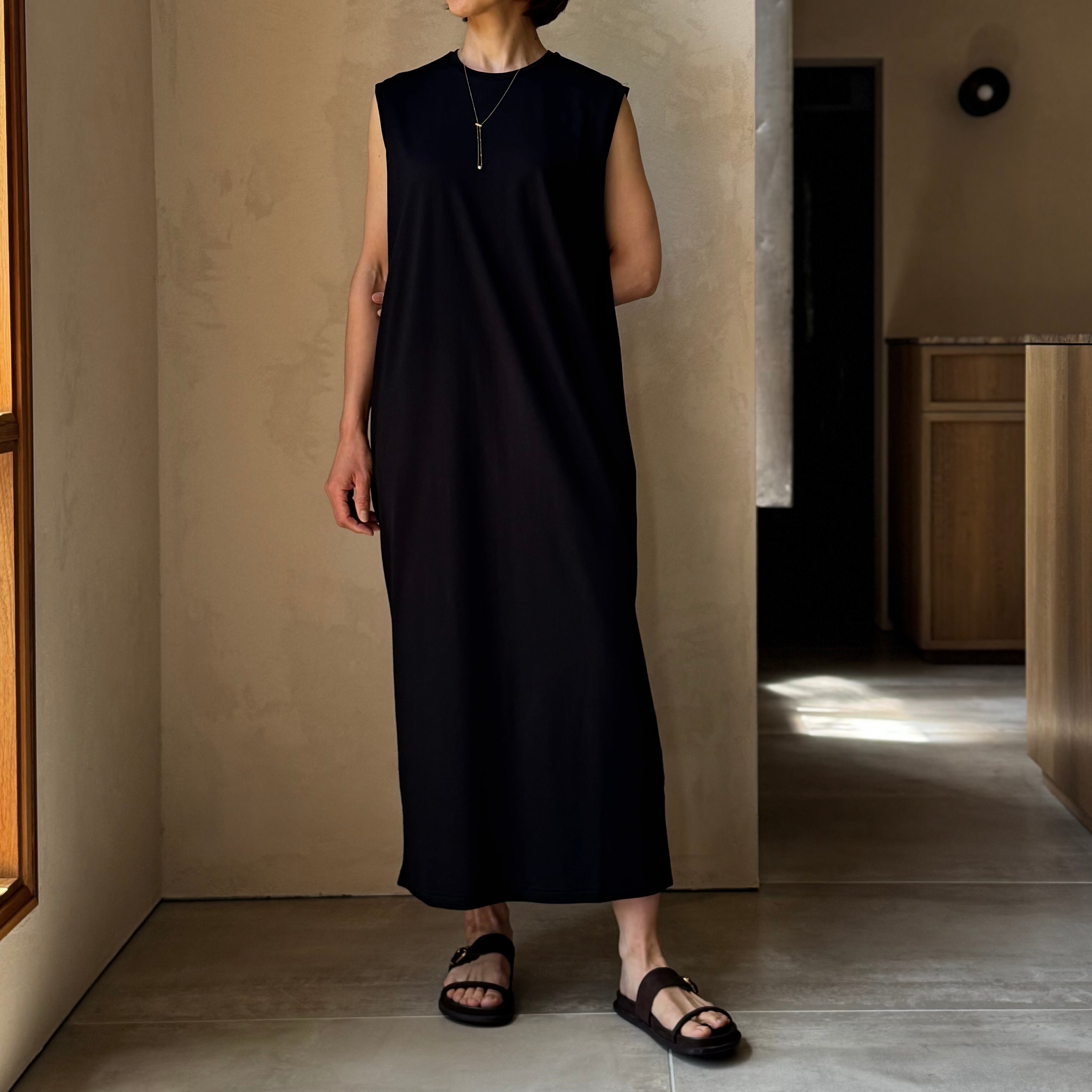ATON｜SUVIN 60/2 TANK TOP DRESS | HJ GALLERY