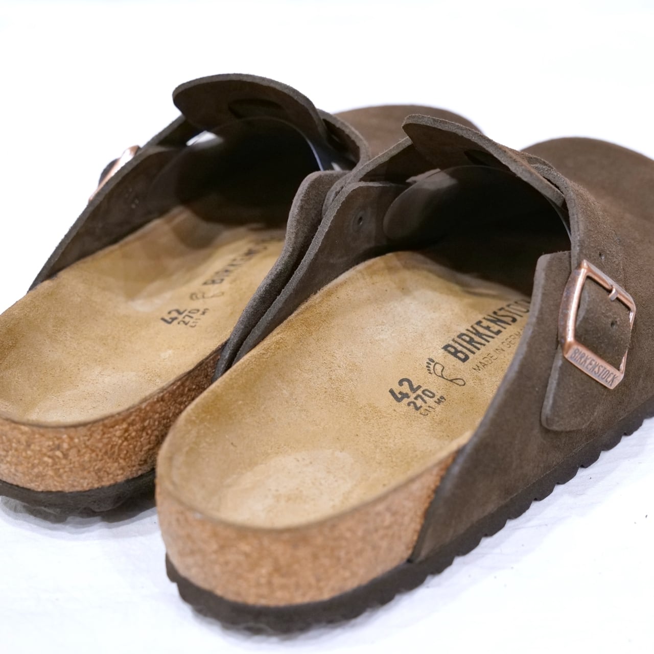 T*様 BIRKENSTOCK サンダル ボストン　モカ　39 BIRKENSTOCK メンズ ボストン モカ BOSTON mocca 060901 | BEANS