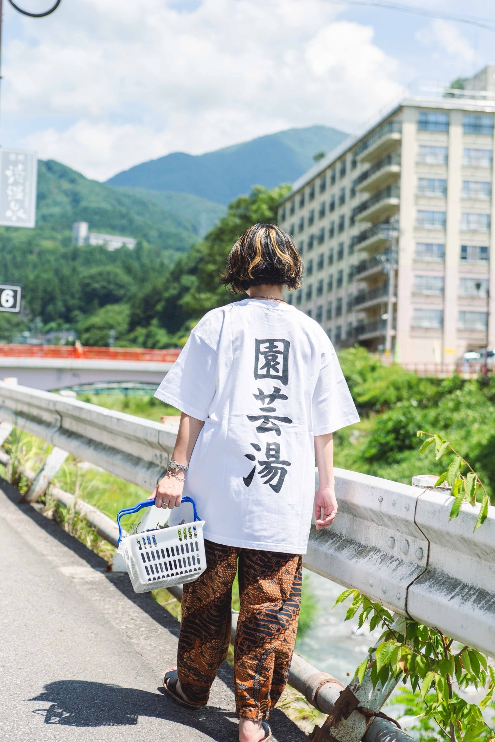 FROCLUB×青坊主 “園芸湯”TEE