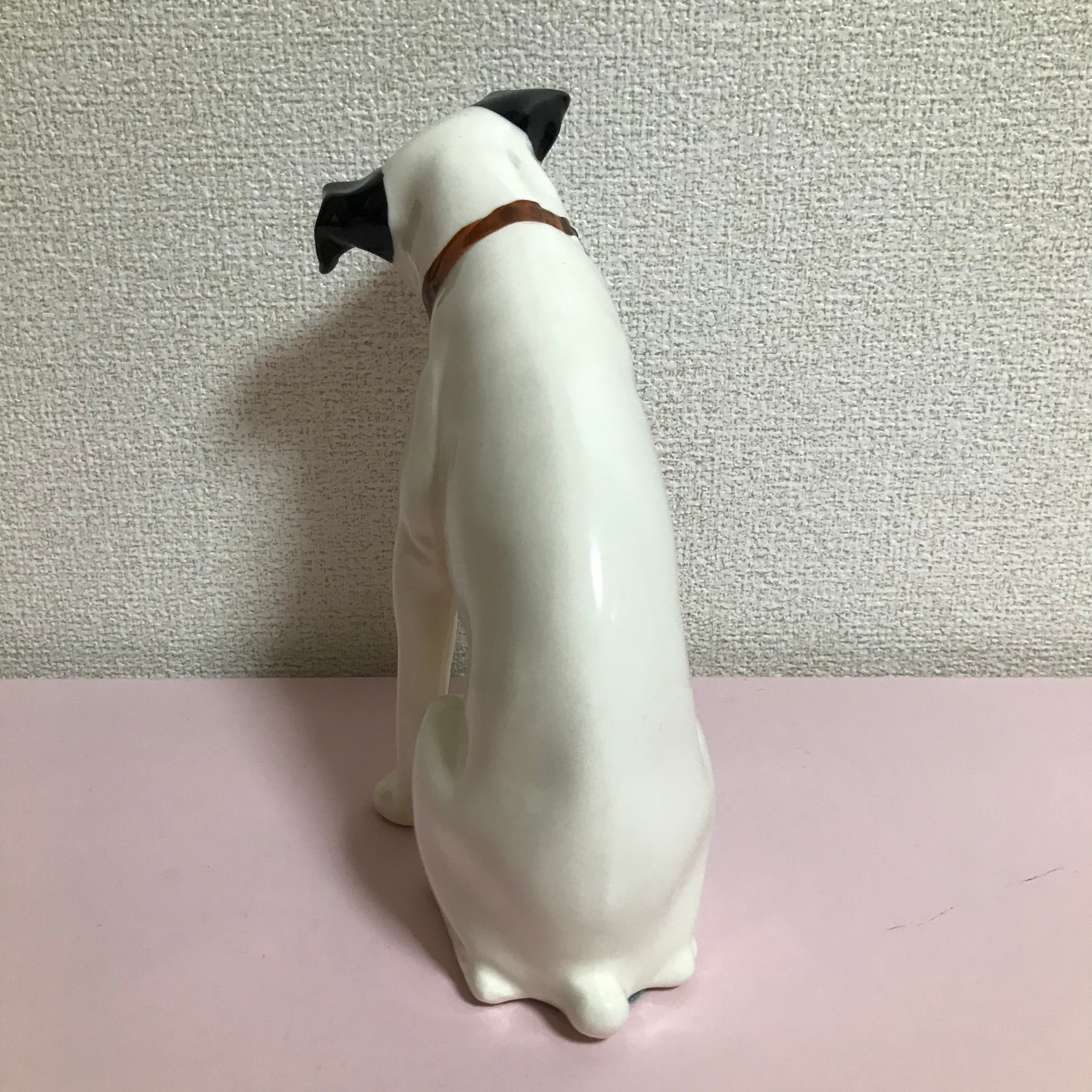 昭和レトロ ビクター犬 ニッパー君 陶器の置物