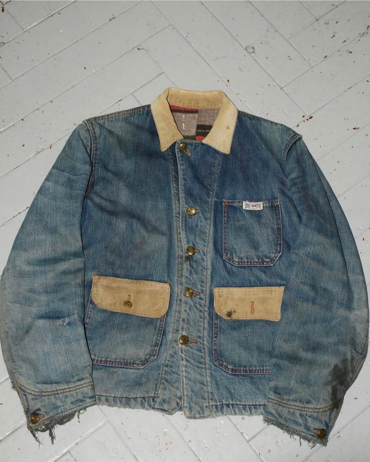 BIG SMITH セカンドタイプデニムジャケット　50s big Smith 2ndタイプ 50s〜60s big smith 2nd type denim jacket