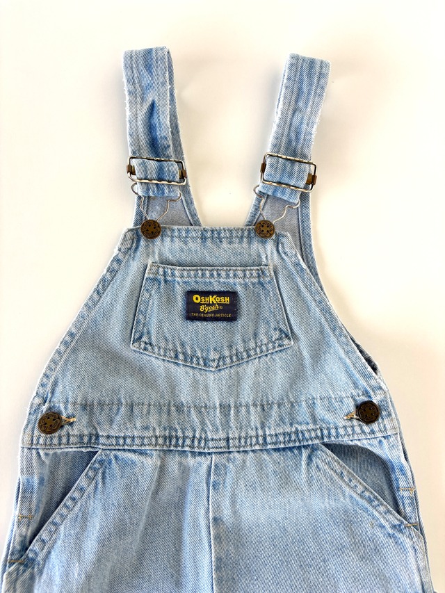 【3T相当・vintage 】OshKosh デニムオーバーオール