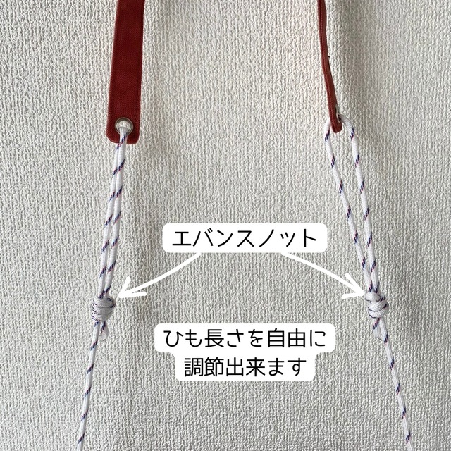【全6色】巾着ショルダーバッグ／倉敷帆布 11号帆布【受注制作】
