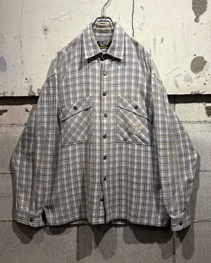 【Caka otto】"TEDDY SMITH" Multi Coloring Check Pattern Vintage L/S Shirt