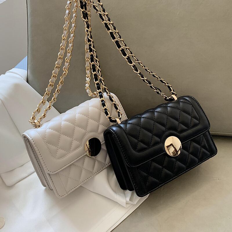 ネットレッドレディースバッグ2020ニューウェーブファッションロンバスチェーンメッセンジャーバッグインワイルドショルダースモールスクエアバッグ Tiancai_Wing_Bag6355424