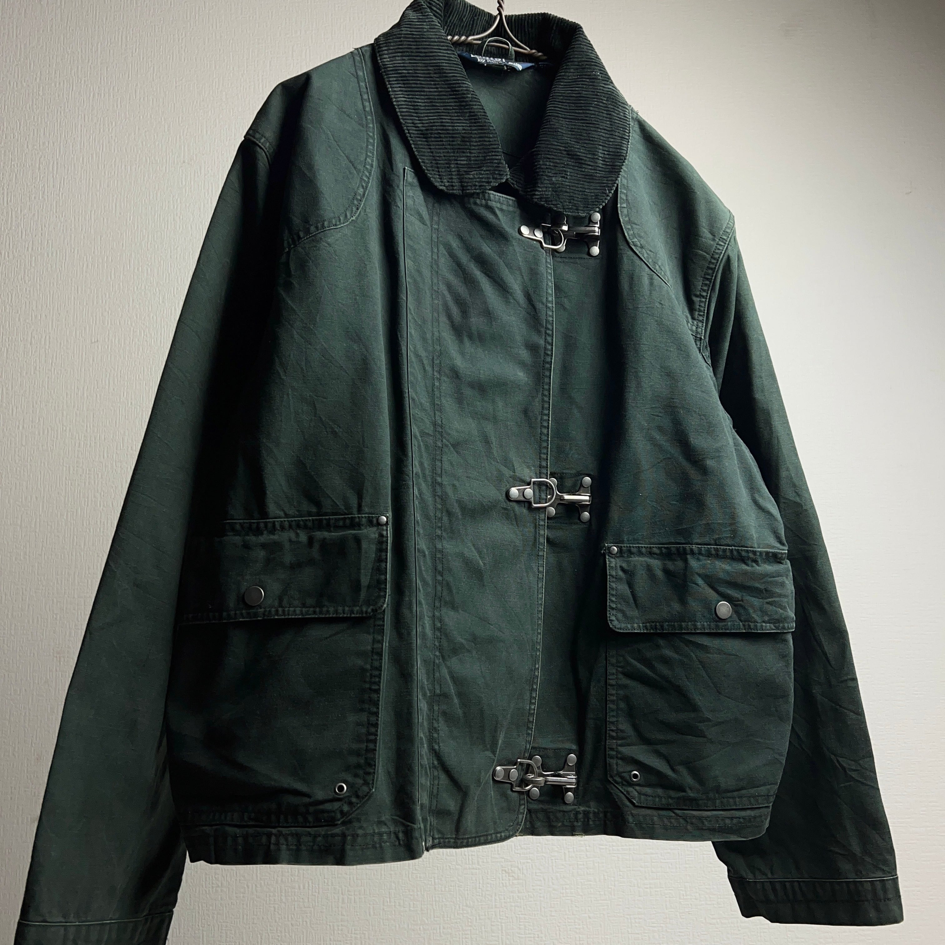 's Polo by Ralph Lauren "Fireman's Jacket" Short SIZE L 年代 ポロラルフローレン  ファイヤーマンジャケット ショートA送料無料