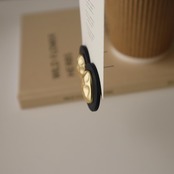 ［ s925針pierce ］black mat gold