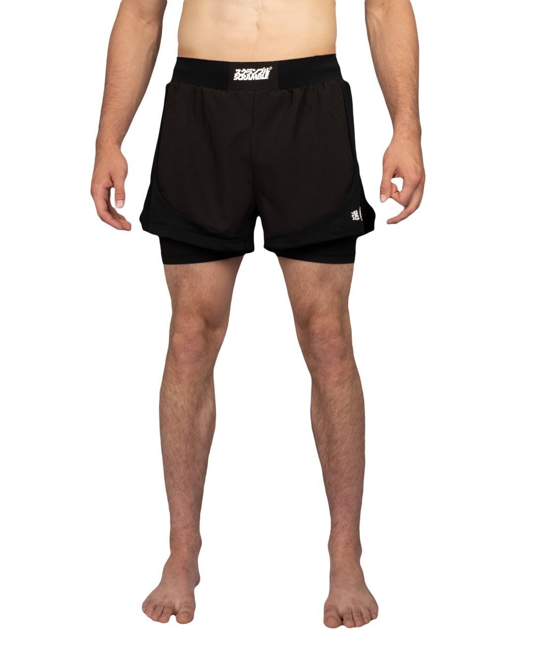 特典付き予約注文!SCRAMBLE Senshu Shorts 26 – Black