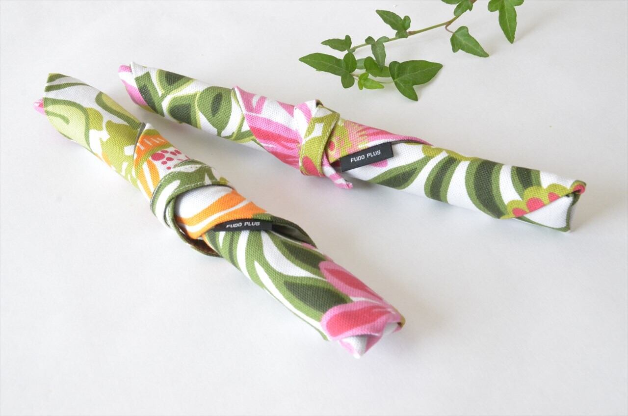 北欧テキスタイル ラップクロス Flower(FUDO+ オリジナル)