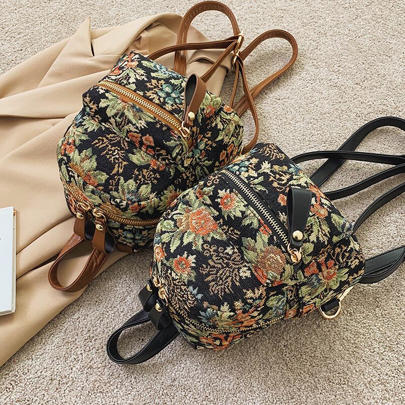 スタイルレッド バックパック リュック メッセンジャーバッグ 手作りハンドバック11337338009