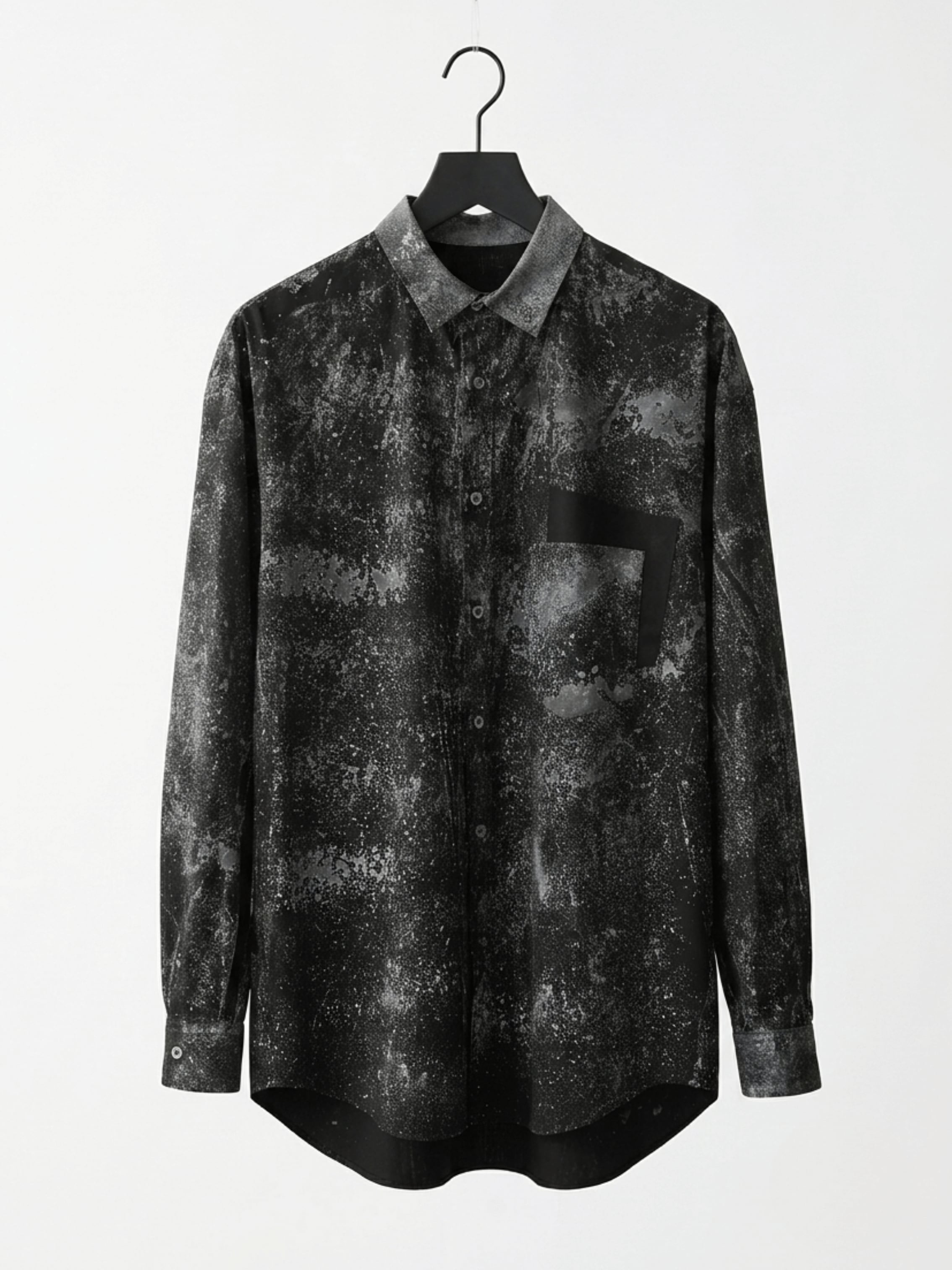 Meagratia Spray processing shirt black