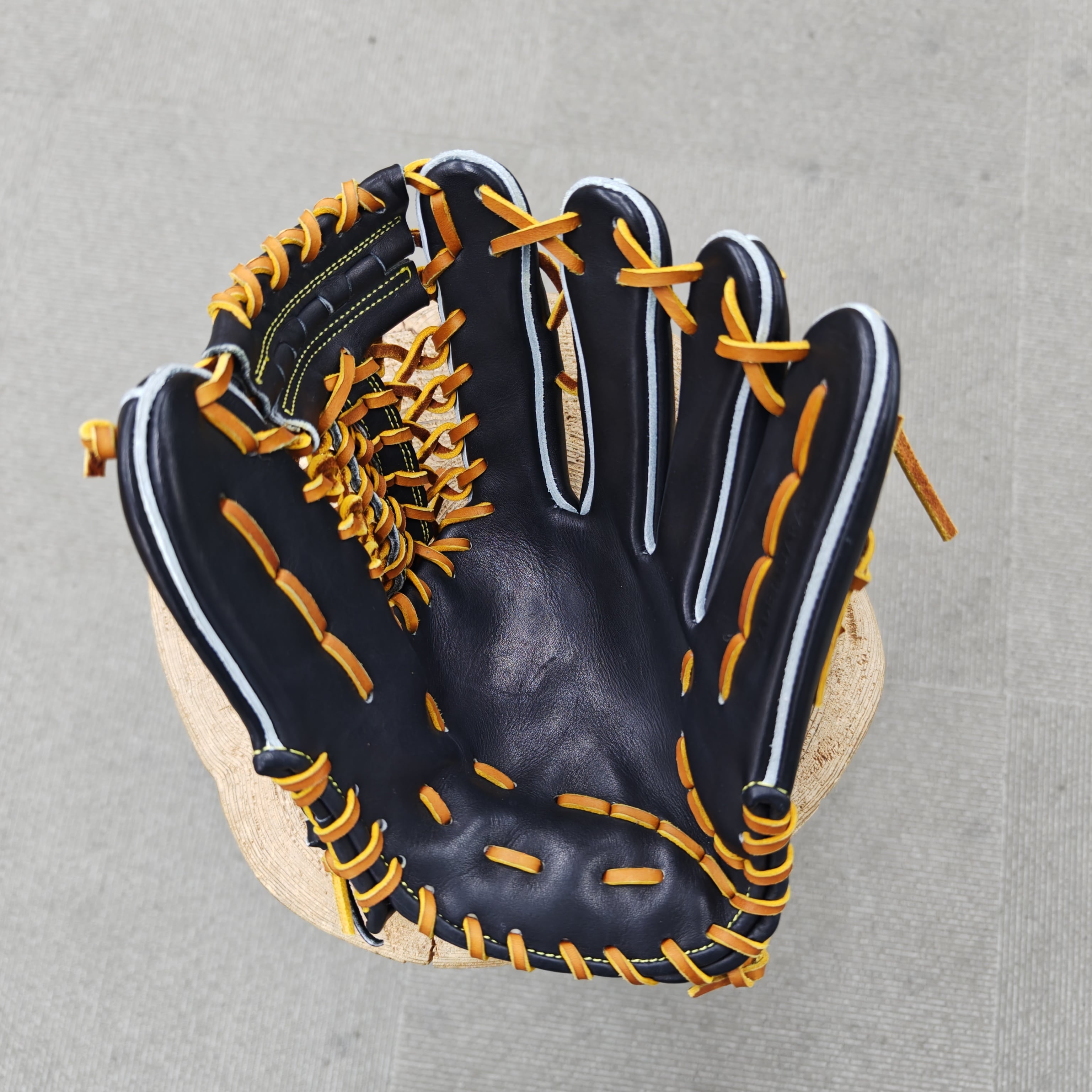 即納可 型付け済み コユニも可 AG 特殊重心グローブ 硬式 外野用 G004