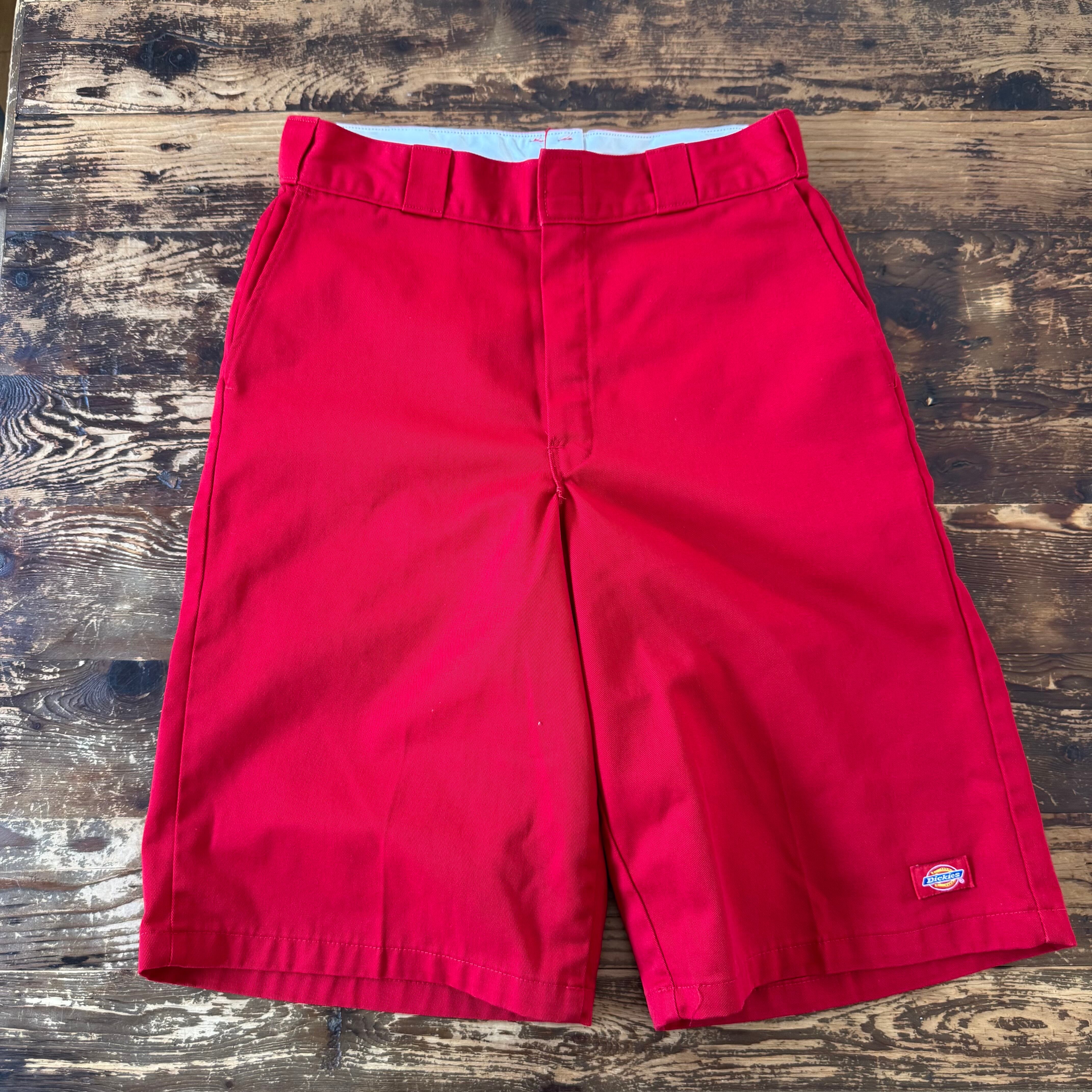 Vintage "Dickies Work Shorts" Red・32