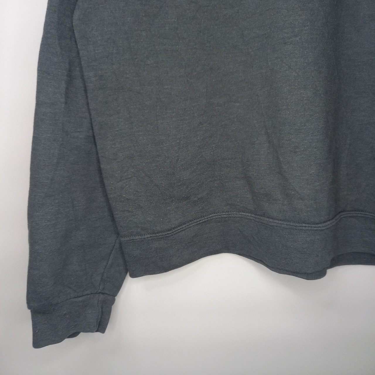 フルーツオブザルーム　クルーネック　スウェット　トレーナー　無地　グレー　M