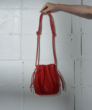 RETHINK LEATHER BAG (RED)