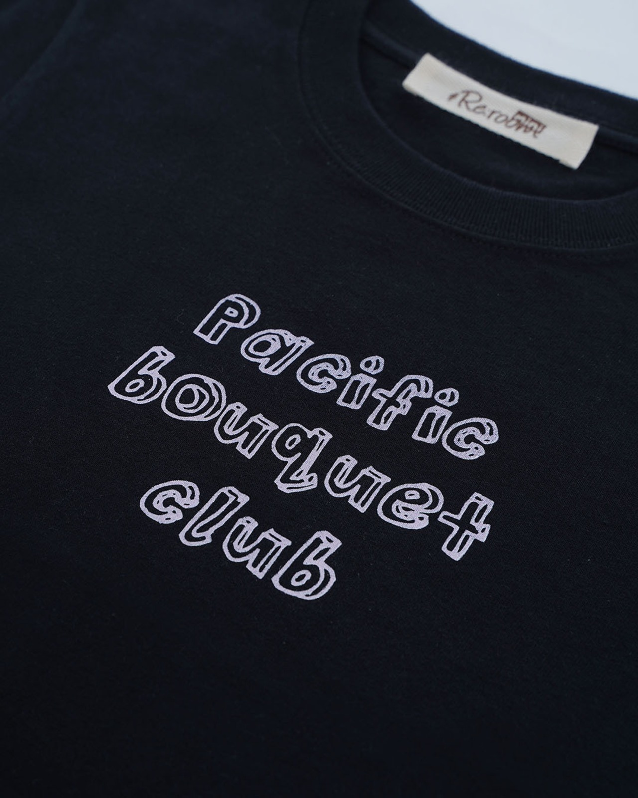 【mini】HAND DRAWN BOUQUET PRINT T-SHIRTS［RKC015］