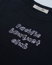 【mini】HAND DRAWN BOUQUET PRINT T-SHIRTS［RKC015］
