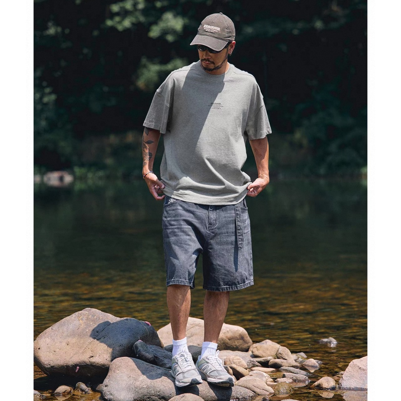 Small label crew tee 1482 - 11