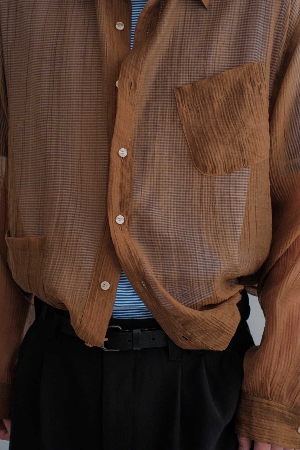 ABELIA EDWARD GOUCHA】ORDINARY SHIRT | puzzle