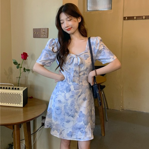 ✞ スカート リボンスリム花柄 スウィート フラワーデザイン スクウェア ✞ゴスロリ SM ミリ 甘ロリ クラロリ 和ロリ エレガント 黒ロリ 姫ロリ 華ロリ BB-BB5127926