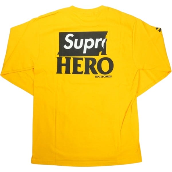 Size【M】 SUPREME シュプリーム ×ANTIHERO 14SS Long Sleeve Logo Tee