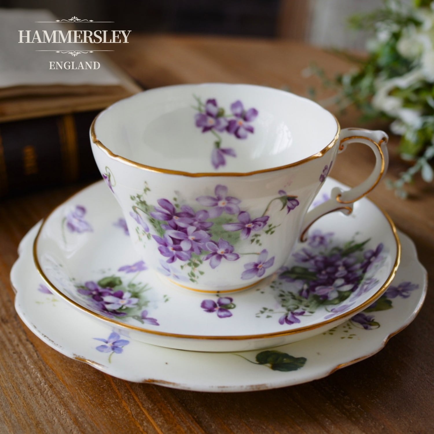 追加画像 希少 ハマースレイ ハワードスプレイ ピンク 朝食セット アンティーク ハマースレイ | antique FEELPORT アンティーク食器の専門店