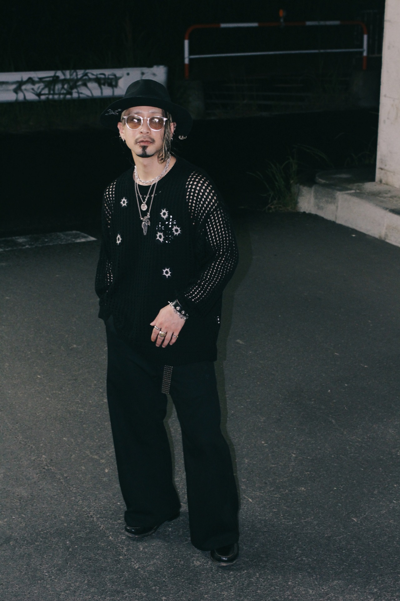 Six Shots Mesh Knit