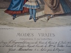 MODE VRAIES / FASHION PLATE / FRANCE 1884