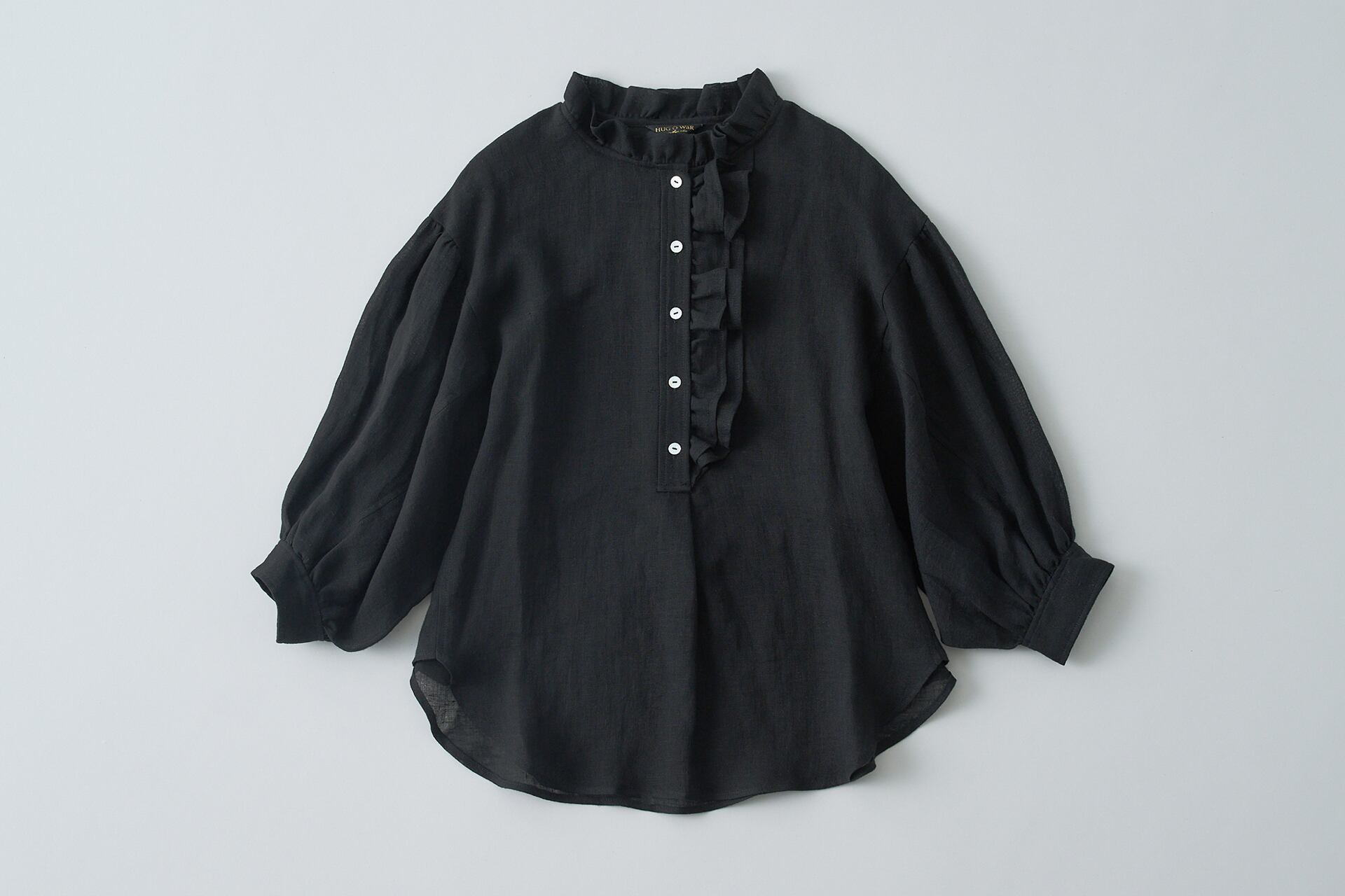 雅姫さんMASAKI'S SELECTION 「HUG Ō WäR リネンボイルフリルブラウス