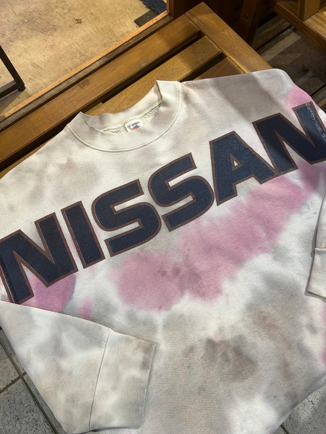 1990s NISSAN TIE DIE SWEAT