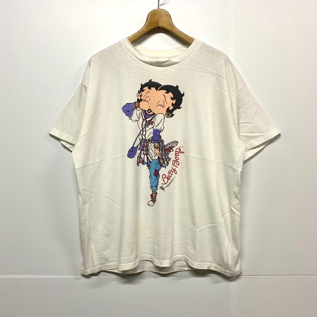 90年代 BETTY BOOP ベティーちゃん プリントTシャツ キャラクターT 