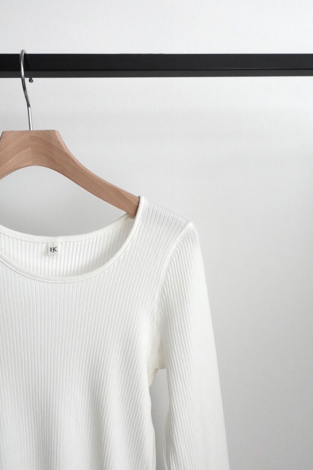 HAKUJI】Organic cotton shoulder hole LS | TOLMA.