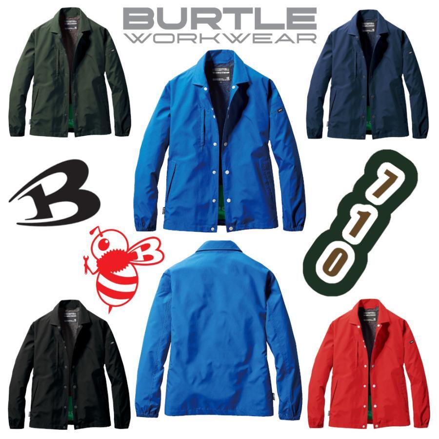 3XL 710 コーチジャケット BURTLE 作業服 撥水性 防風性 ユニセックス