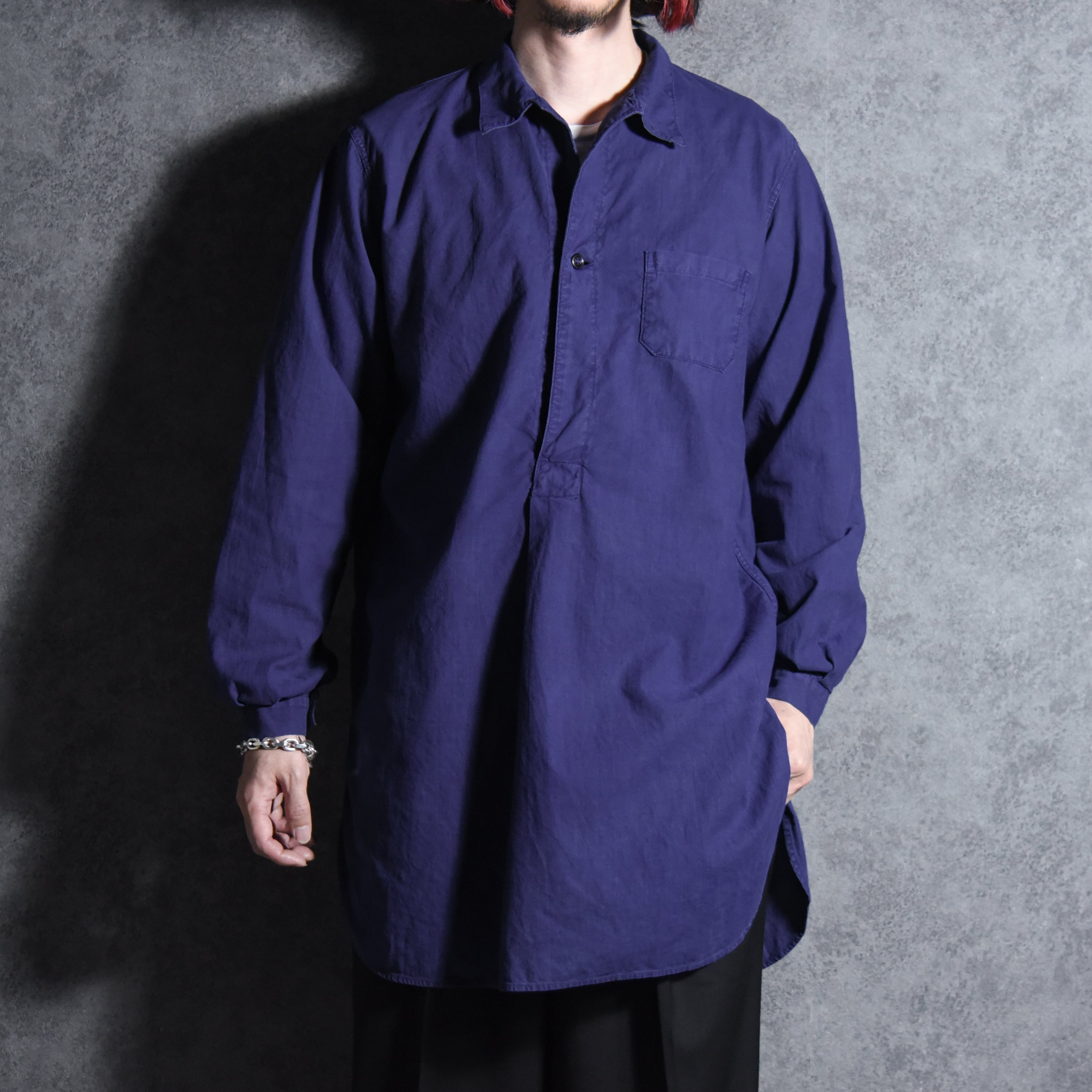 DEAD STOCK】60s French Army Work Twill Jacket Coverall フランス軍