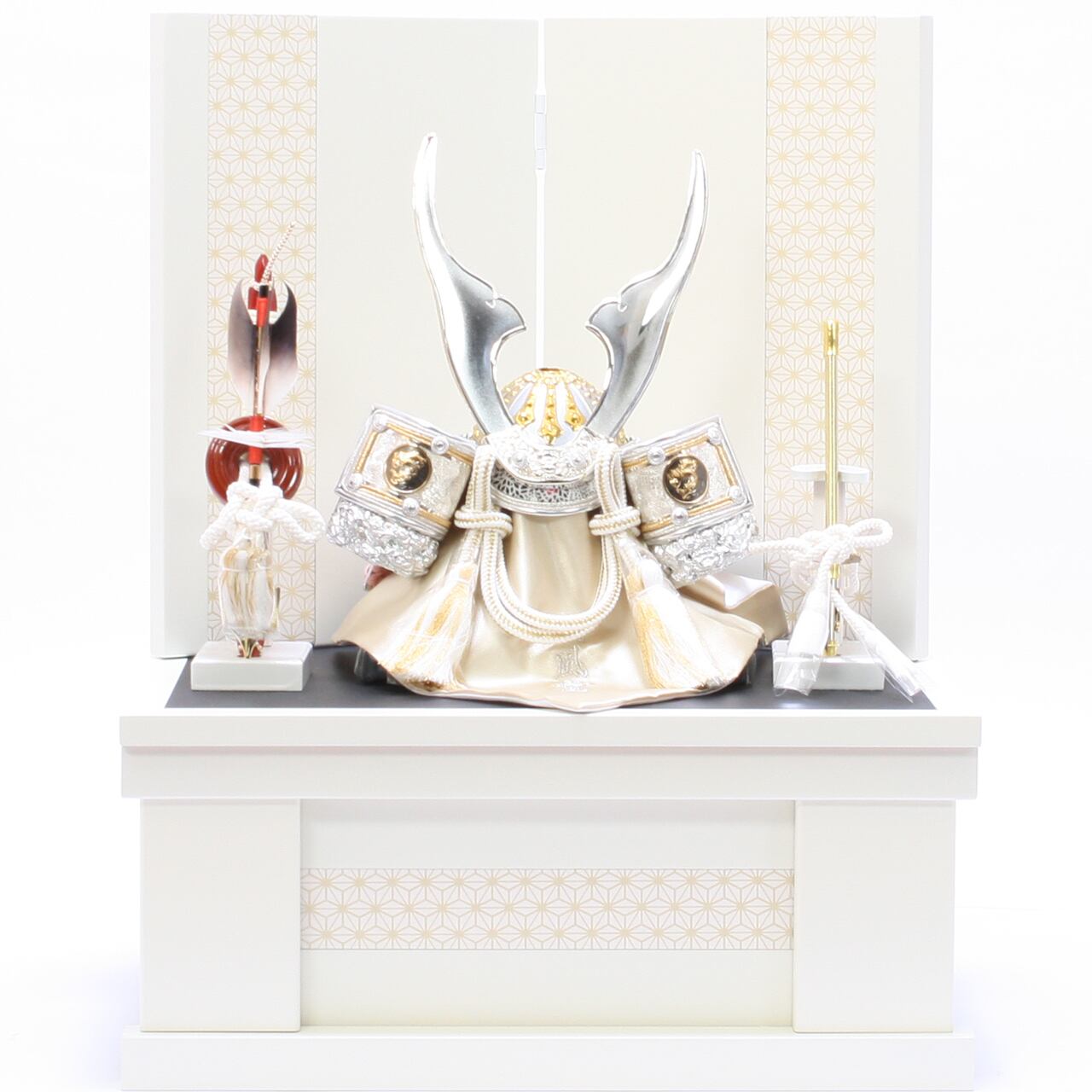 スタイリッシュ 兜 五月人形 竹麻呂作 収納飾り モダン オシャレ