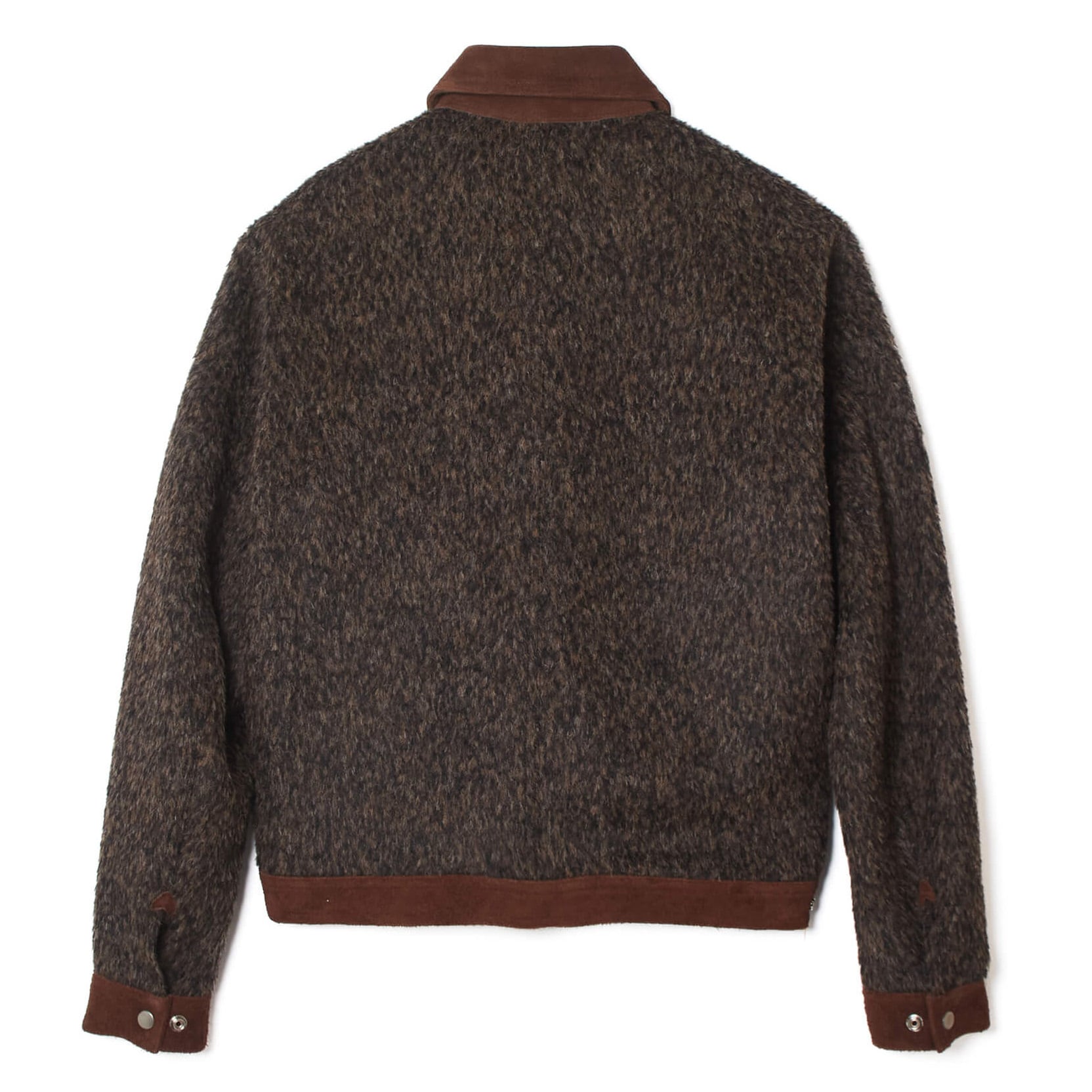 SUGARHILL 24AW SHAGGY BLOUSON (Dark Brown) | Moore