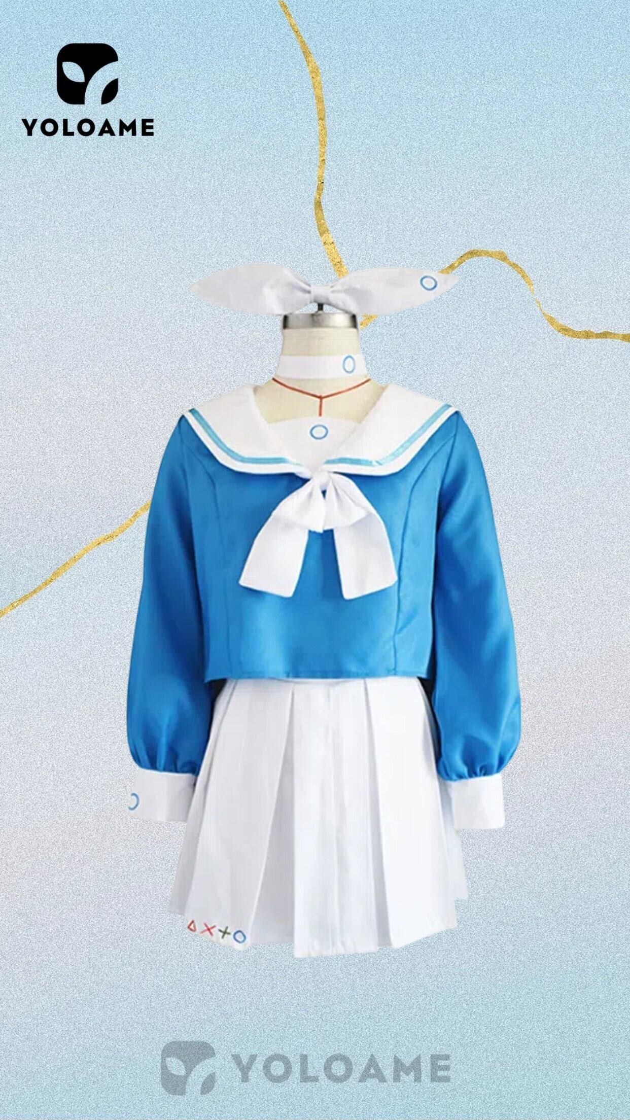漫之星 ブルーアーカイブ アロナ コスプレ衣装 | YOLOAME公式コスプレ