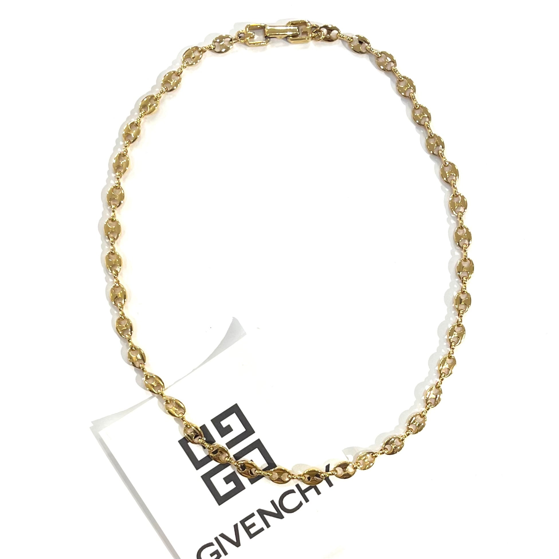 GIVENCHY】2554 マリーナチェーンネックレス ゴールドネックレス