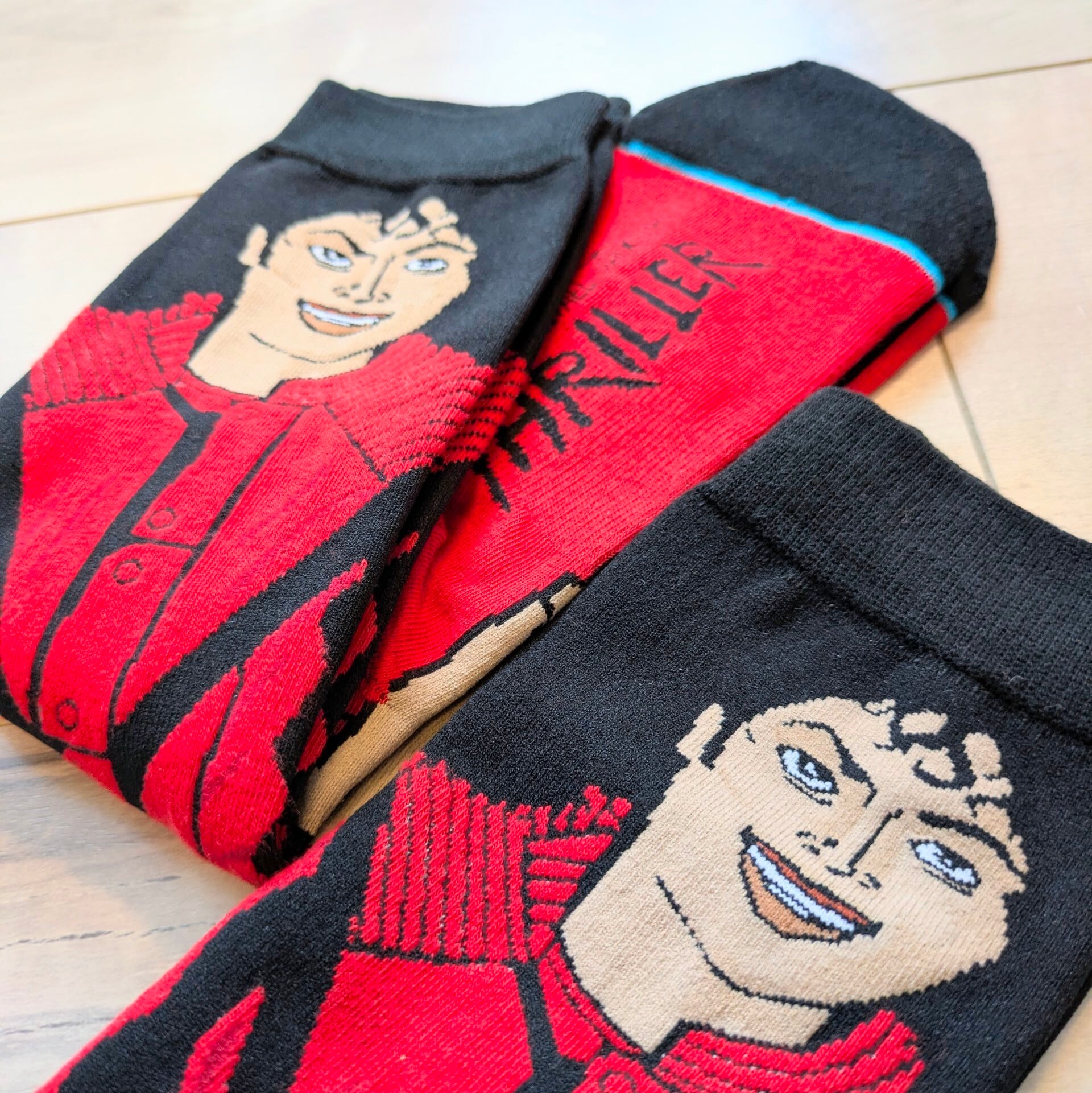 【 crew socks / クルーソックス 】『 マイケル・ジャクソン / スリラー 』 靴下 / ソックス 〚アメリカン雑貨 アメトイ〛