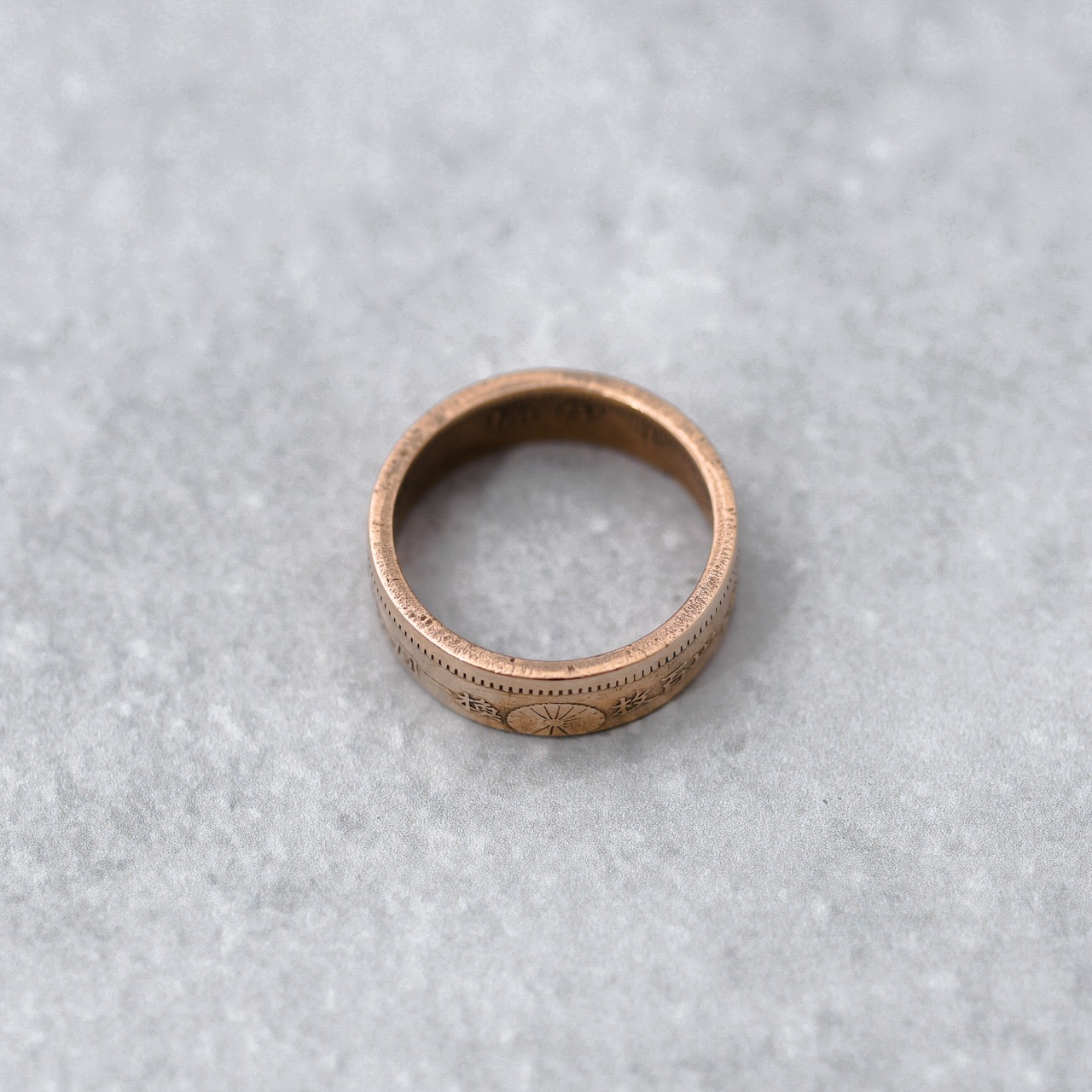 日本 1銭 コインリング｜JAPAN 1SEN COINRING
