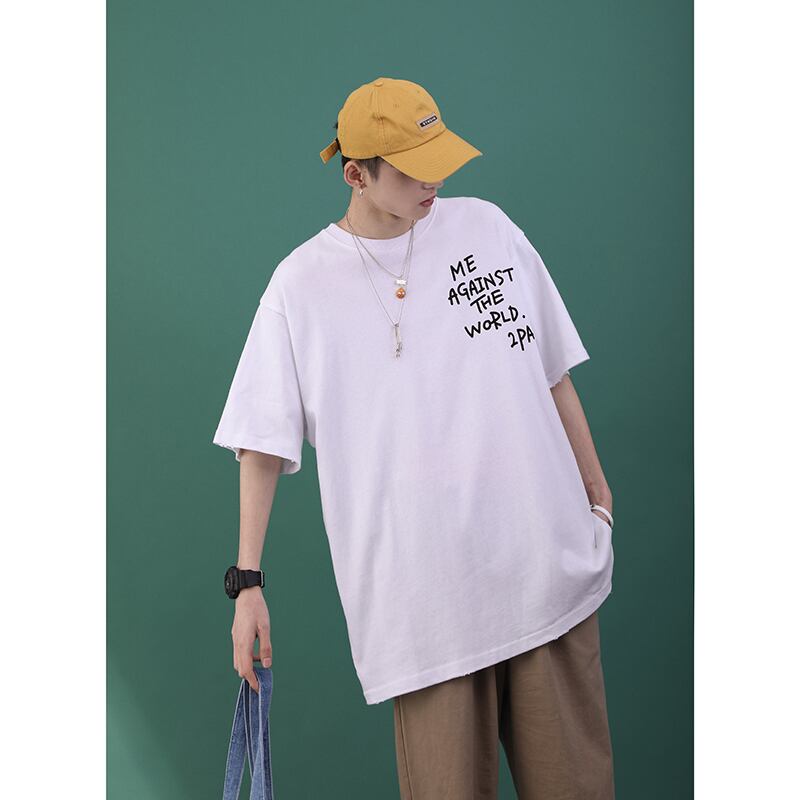 全3色 Tシャツ カットソー プリント カジュアル シンプル